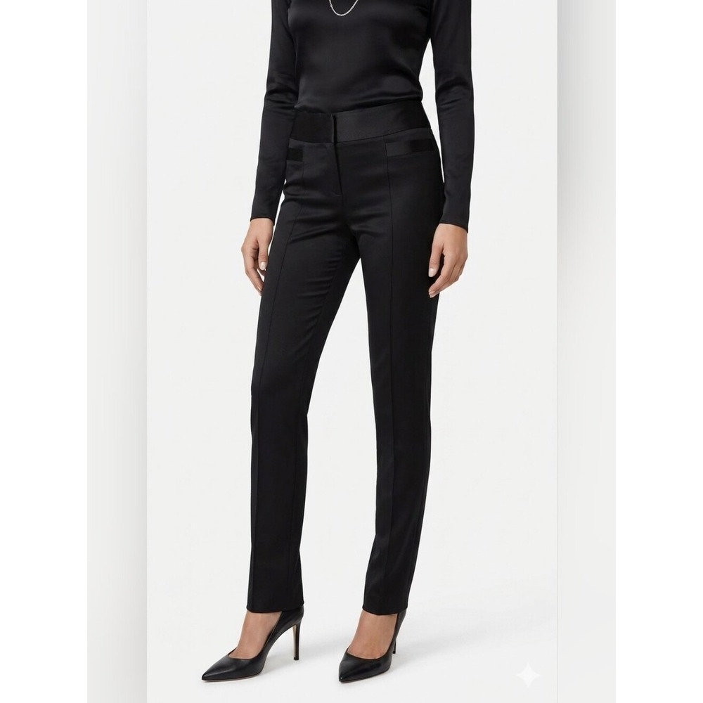 Express Design Studio Black Satin Look Pants Size 0